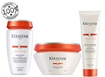 Ficha técnica e caractérísticas do produto Kit Kérastase Nutritive Shampoo Satin 1+ Masquintense Grossos+nectar Thermique (03 Produtos)