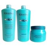 Ficha técnica e caractérísticas do produto Kit Kérastase Resistance Extentioniste Shampoo 1000ml + Condicionador 1000ml + Máscara 500g