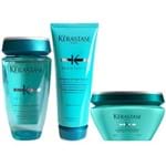 Kit Kérastase Resistance Extentioniste Shampoo 250ml + Condicionador 200ml + Máscara 200g
