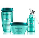 Ficha técnica e caractérísticas do produto KIT Kérastase Resistance Extentioniste - Shampoo + Máscara + Sérum