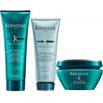 Ficha técnica e caractérísticas do produto Kit Kérastase Résistance Therapiste Shampoo 250ml +Condicionador 200ml + Máscara 200g