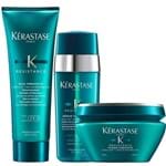 Ficha técnica e caractérísticas do produto Kit Kérastase Résistance Therapiste Shampoo 250Ml + Máscara 200G + Sérum 30Ml