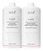 Ficha técnica e caractérísticas do produto Kit Keune Care Keratin Smooth Shampoo 1000ml + Condicionador 1000ml