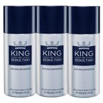 Kit King Of Seduction Desodorante Antonio Banderas - Desodorante Masculino Kit