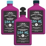 Ficha técnica e caractérísticas do produto Kit Kiss me Pós-Progressiva (Shampoo + Condicionador + Creme de Pentear) 250ml Lola Cosmetics