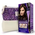 Ficha técnica e caractérísticas do produto Kit Koleston Retoque de Raiz 30 Castanho Escuro + Necessaire Estampa Gota