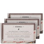 Ficha técnica e caractérísticas do produto Kit Korres Óleo de Amêndoas e Calêndula - Sabonetes em Barra 3x100g