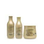 Ficha técnica e caractérísticas do produto Kit L'Oréal Shampoo + Condicionador Série Expert Loreal Absolut Repair Cortex Lipidium - Pequeno