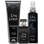 Ficha técnica e caractérísticas do produto Kit La Luna com Perfume Feminino Deo Colônia, Body Splash e Loção Hidratante Ciclo Cosméticos
