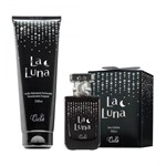 Ficha técnica e caractérísticas do produto Kit La Luna com Perfume Feminino Deo Colônia e Loção Hidratante Ciclo Cosméticos