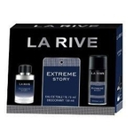 Ficha técnica e caractérísticas do produto Kit La Rive Extreme Story Perfume Masculino 75ml + Desodorante 150ml