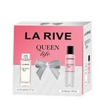 Ficha técnica e caractérísticas do produto Kit La Rive Queen Life Feminino 75ml + Desodorante 150ml