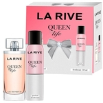Ficha técnica e caractérísticas do produto Kit la rive queen of life edp fem 75 ml + desodorante 150 ml