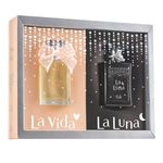 Ficha técnica e caractérísticas do produto Kit La Vida E La Luna Com Deo Colônias 50ml Perfume Feminino Ciclo Cosméticos