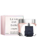Ficha técnica e caractérísticas do produto Kit Lancôme La Vie Est Belle - Creme Hidratante 200ml+Lancôme Idôle - Mochila