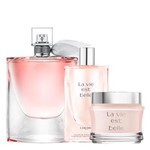 Ficha técnica e caractérísticas do produto Kit Lancôme La Vie Est Belle - Eau de Parfum 100ml + Hidratante Corporal 200ml + Gel de Banho 200ml