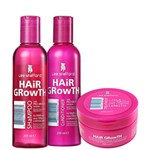 Ficha técnica e caractérísticas do produto Kit Lee Stafford Hair Growth Treatment (3 Produtos)