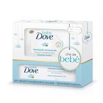 Ficha técnica e caractérísticas do produto Kit Lenço Baby Dove Hidratação Enriquecida + Creme para Assaduras 90g