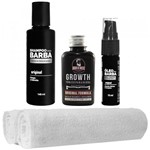 Ficha técnica e caractérísticas do produto Kit Completo Toalhas Óleo Shampoo Usebarba - Use Barba