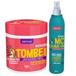 Ficha técnica e caractérísticas do produto Kit Linha Crush Máscara Capilar Tombei e Defrizante Spray MC Leave In SoftHair - Soft Hair