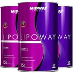 Ficha técnica e caractérísticas do produto Kit 3 Lipoway Reduce Midway 120 Cápsulas