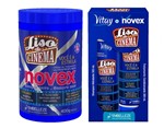 Ficha técnica e caractérísticas do produto Kit Liso de Cinema Novex Shampoo,condicionador e Mascara de Tratamento - Embelleze
