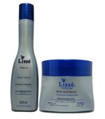 Kit Lisse Silver And Blond Shampoo 300ML e Mascara 500gr Matizador - Lissé