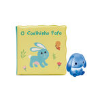 Kit Livrinho de Banho e Coelhinho Buba Amarelo