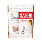 Kit Loção Hidratante Dove Nutrição Creamy Confort 200ml + Sabonete