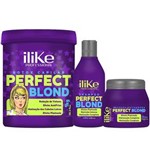Ficha técnica e caractérísticas do produto Kit Loiras Poderosas - Bbtox e Manutenção Perfect Blond Ilike 3 Produtos