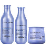 Ficha técnica e caractérísticas do produto Kit L'oreal Blondifier Cool Shampoo 300 Ml Condicionador 200 Ml E Máscara Cool 250 Ml