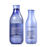 Ficha técnica e caractérísticas do produto Kit Loreal Blondifier Gloss Shampoo 300ml + Cond 200ml