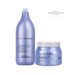 Ficha técnica e caractérísticas do produto Kit L'Oréal Professionnel Blondifier Cool (Shampoo 1,5L e Máscara 500gr)
