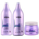 Ficha técnica e caractérísticas do produto Kit Loréal Professionnel Expert Liss Unlimited Salon Treatment (3 Produtos)