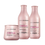 Ficha técnica e caractérísticas do produto Kit L'Oréal Professionnel Vitamino Color Shampoo 300ml + Condicionador 200ml + Máscara 250ml