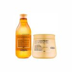 Ficha técnica e caractérísticas do produto Kit L'oréal Shampoo300ml E Mascara250g Nutrifier Sem Silicone
