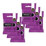 Ficha técnica e caractérísticas do produto Kit Lovetex Preservativo Lubrificado Sabor Uva - 6 Unidades