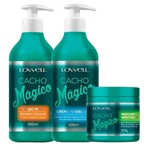 Ficha técnica e caractérísticas do produto Kit Lowell Cacho Magico Shampoo 500ml + Leave-in 500ml + Mascara Umectante 450g