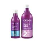Ficha técnica e caractérísticas do produto Kit Lowell Keeping Liss Shampoo 500ml+Creme Alisante 1000ml
