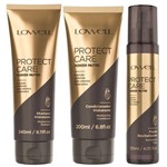 Ficha técnica e caractérísticas do produto Kit Lowell Protect Care Shampoo - 240ml + Condicionador - 200ml + Fluido - 120ml
