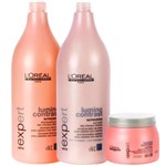 Ficha técnica e caractérísticas do produto Kit Lumino Contrast LOréal Professionnel Máscara 500g, Shampoo e Condicionador 1,5L - Loreal