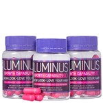 Kit Luminus Growth Capability X3 Trimestral - Suplemento Alimentar 3x30 Cápsulas