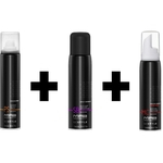 Ficha técnica e caractérísticas do produto Kit Mab Pomada Spray + Style Shine Spray + Go Style Mousse
