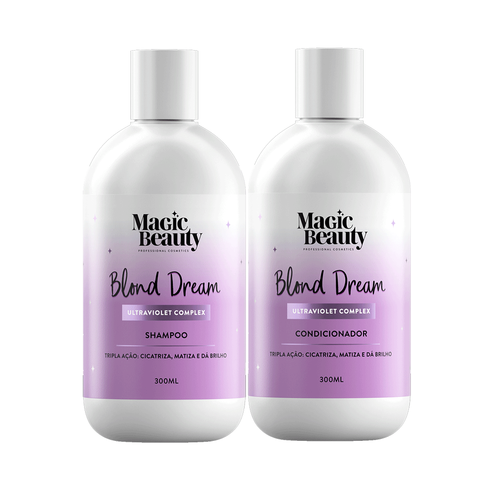 Ficha técnica e caractérísticas do produto Kit Magic Beauty Shampoo + Condicionador Blond Dream 300ml