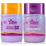 Ficha técnica e caractérísticas do produto Kit Magic Color Matizador - Shampoo + Magic Power Efeito Pérola 100ml
