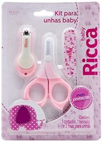 Ficha técnica e caractérísticas do produto Kit Manicure Baby Colors, Ricca, Rosa
