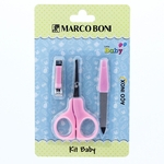 Ficha técnica e caractérísticas do produto Kit Manicure Baby Marco Boni Ref:6163