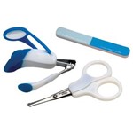 Ficha técnica e caractérísticas do produto Kit Manicure Girotondo Baby - Azul - Azul