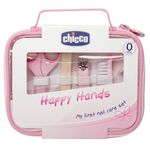Ficha técnica e caractérísticas do produto Kit Manicure Happy Hands Rosa