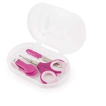 Ficha técnica e caractérísticas do produto Kit Manicure Infantil Bebe Premium Rosa Kababy.